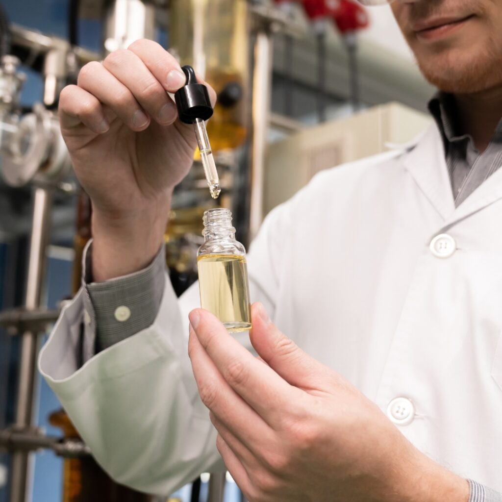 image of e-juice inspection