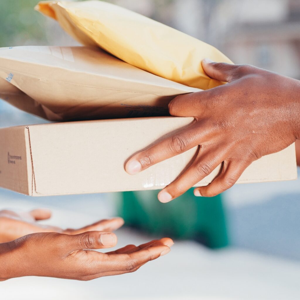 image of a delivery