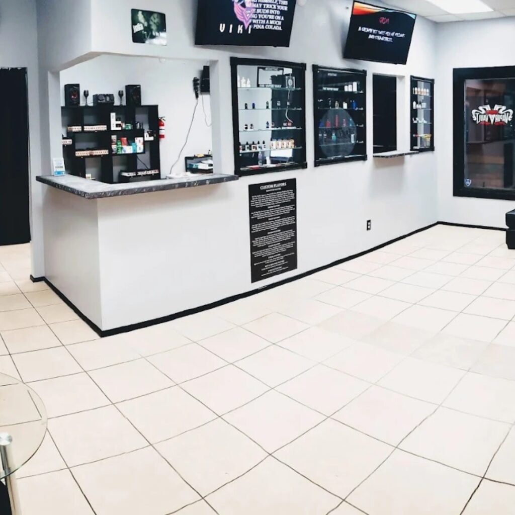 image of the vape store